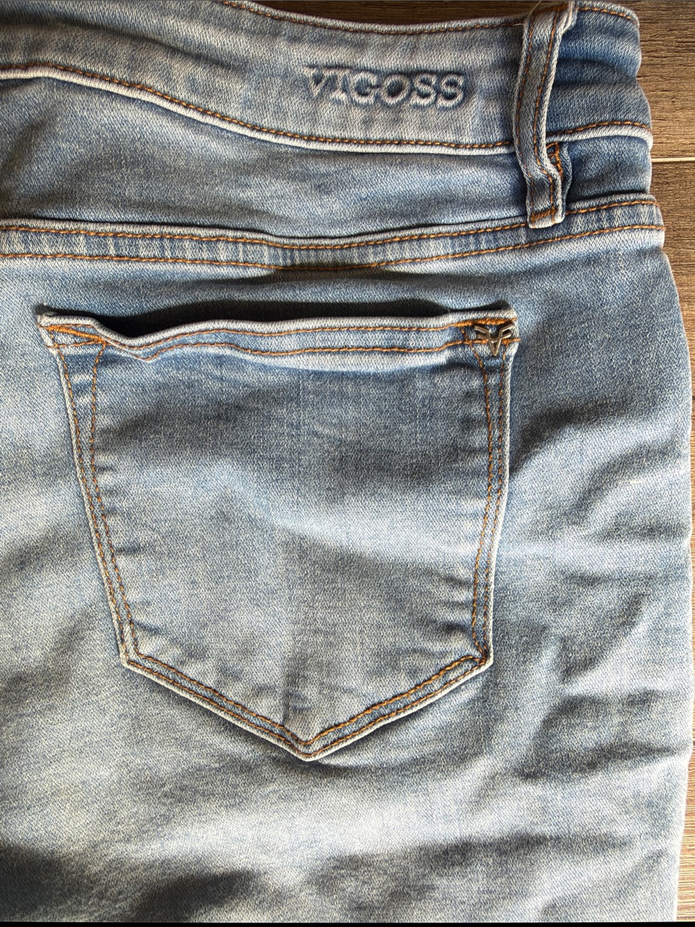 Vigoss Light Blue Marley shorts size 29